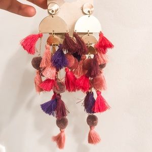 Stella + Ruby Calypso Tassel Earrings